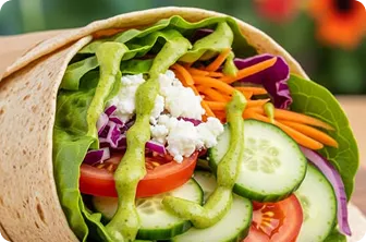 kebab-salad